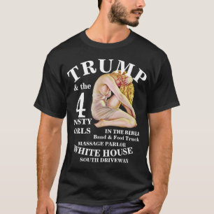 TSA DHS HG 4 Mädchen Band Massage Salon Food Truck T-Shirt