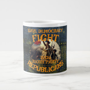 TSA DOJ FV KAFFEETASSE VD STD TRUMP TRUMPS REPUBLI Jumbo-Tasse