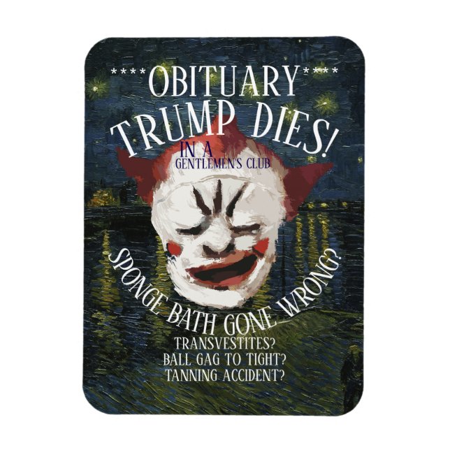 TSA DOJ MAGNET VD STD TRUMP TRUMPS MAGA REPUBLIKAN (Vertikal)