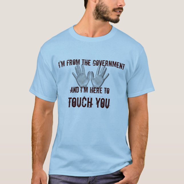 TSA Flughafen-SuchShirt T-Shirt (Vorderseite)