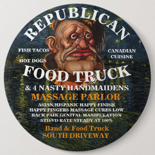 TSA FV HOFLATENZEICHEN VD STD TRUMP TRUMPS REPUBLI BUTTON