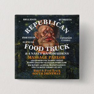 TSA-Knopf VD STD Trump Trump GOP HG Button
