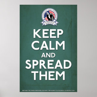 TSA Parody Propaganda Print Poster
