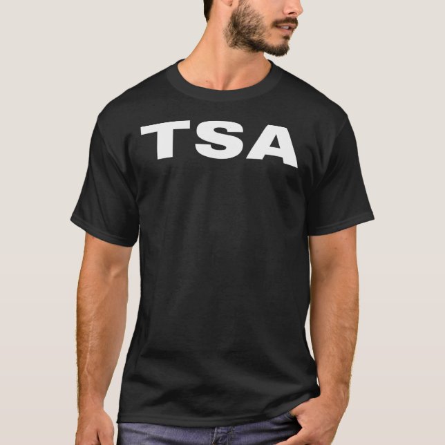 TSA Referent Transportsicherheit Kleintext T-Shirt (Vorderseite)