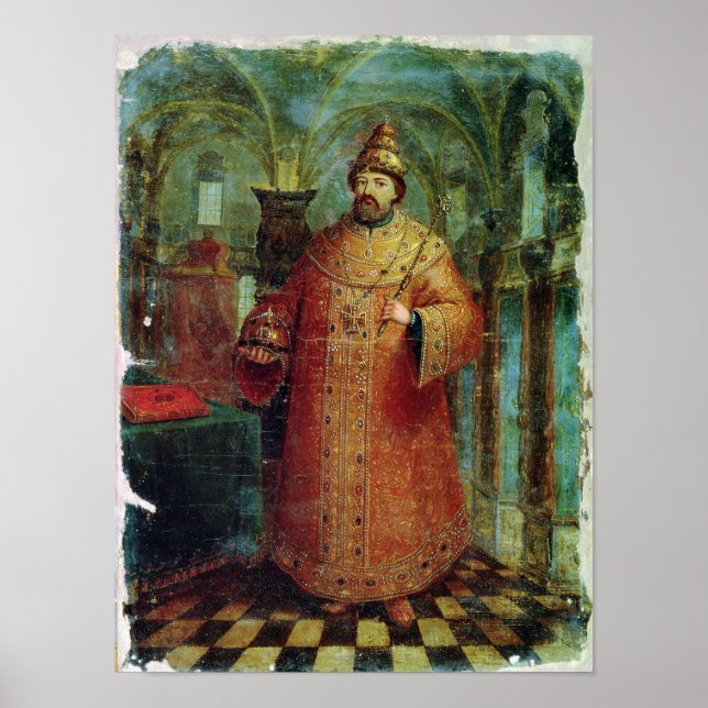 Tsar Ivan Alexeevich V Poster (Vorne)