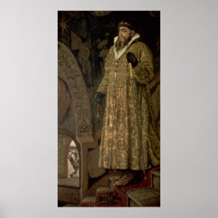 Tsar Ivan IV Vasilyevich 'the Terrible'  1897 Poster