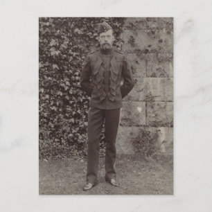 TSAR NICOLAS II Romanov, Russland #299 Postkarte