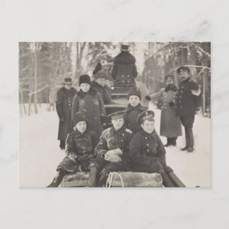 Tsarewitsch Alexis Romanov, Sohn des Zaren Russlan Postkarte