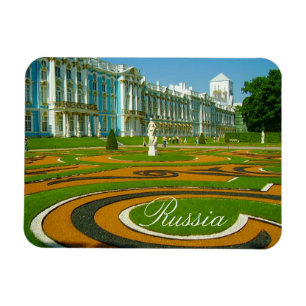 Tsarskoye Selo Pushkin Cathrine Palace Russland Magnet
