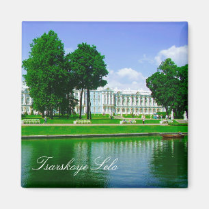 Tsarskoye Selo Pushkin Cathrine Palace Russland Magnet