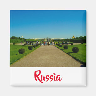 Tsarskoye Selo Pushkin Cathrine Palace Russland Magnet