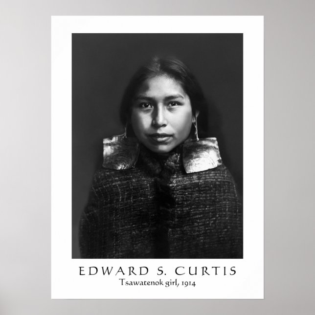 Tsawatenok Mädchen, 1914 Poster (Vorne)