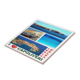 TSC066 CAPOLIVERI, ELBA Island, Toskana, Fliese