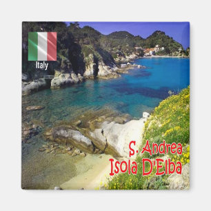 TSC069 ELBA ISLAND Sant'Andrea, Toskana, Kühlschra Magnet