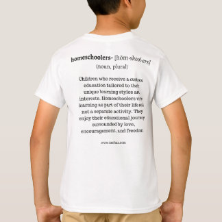 TSCHAA Homeschool Definition T - Shirt