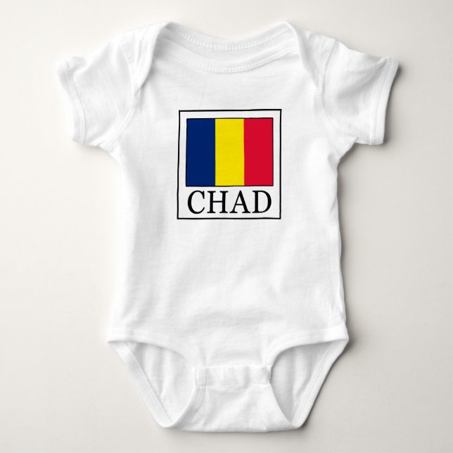 Tschad Baby Strampler (Vorderseite)