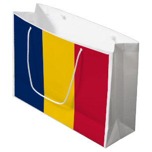 Tschad-Flagge Große Geschenktüte