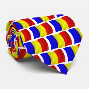 Tschad-Flagge-Krawatte Krawatte