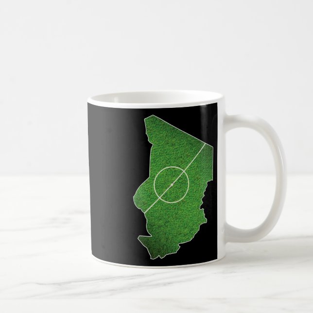Tschad Fußballplatz  Kaffeetasse (Rechts)