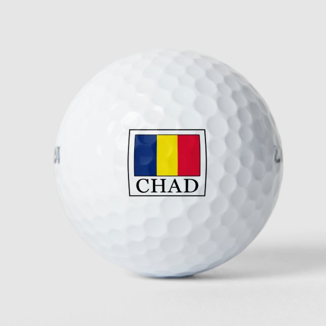 Tschad Golfball (Vorderseite)
