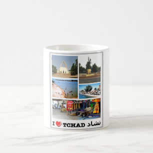 Tschad - I Liebe - Kaffeetasse