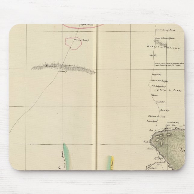 Tschadseeregion, Afrika Mousepad (Vorne)