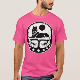Tschchen Wolf Tschetschenien Nationalist T-Shirt