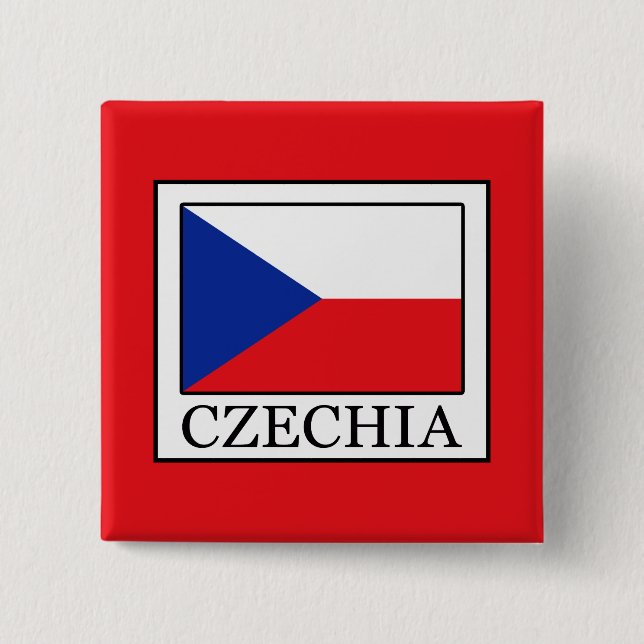 Tschechien Button (Vorderseite)