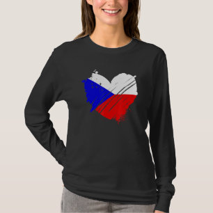 Tschechien-Flagge Ich liebe sie, sie ist in meiner T-Shirt