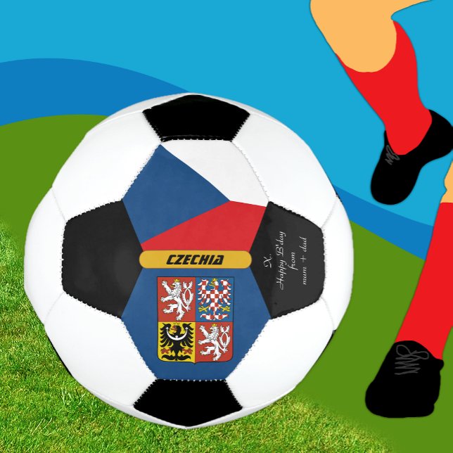 Tschechien Personalisiert, Flagge, Foto Fußball (Von Creator hochgeladen)