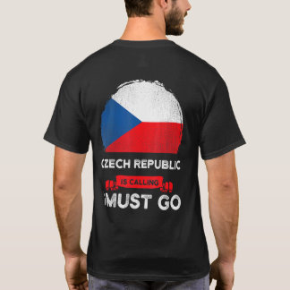 Tschechien ruft an, dass ich die tschechische Flag T-Shirt