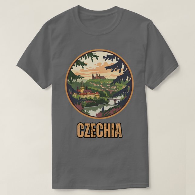 Tschechien T-Shirt (Design vorne)