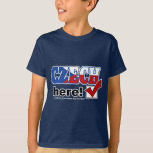 Tschechisch hier (dunkel) T-Shirt