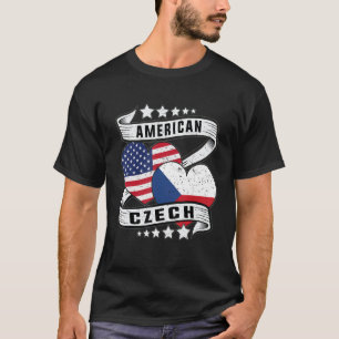 Tschechisch Shirt Tschechisch Halbamerikanisch USA