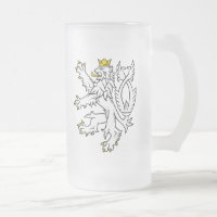 Tschechische Bohemische Löwe-Tasse