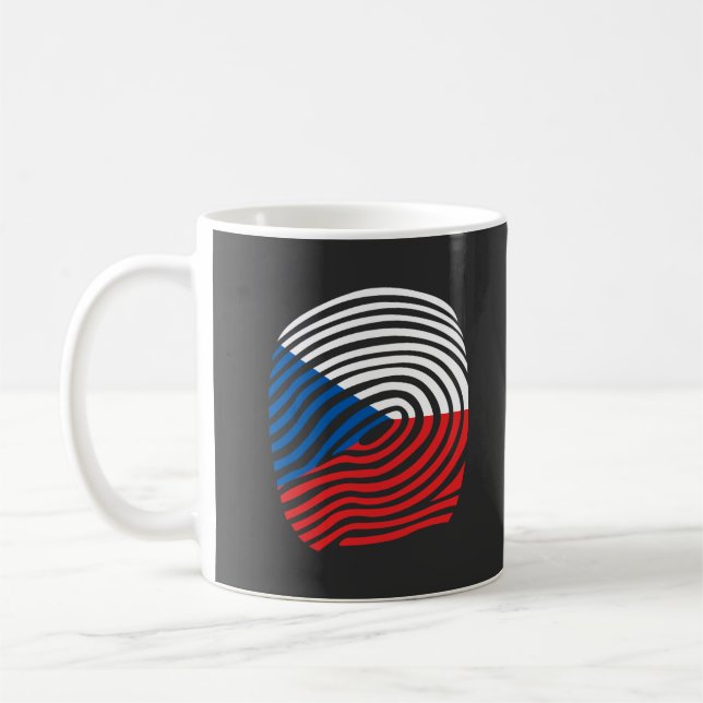 Tschechische DNS Kaffeetasse (Links)