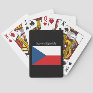 Tschechische Flagge - Ceska Republika Spielkarten