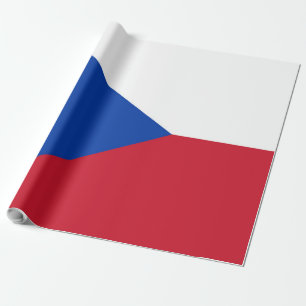 Tschechische Flagge Geschenkpapier