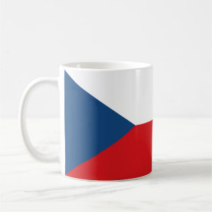 Tschechische Flagge Kaffeetasse