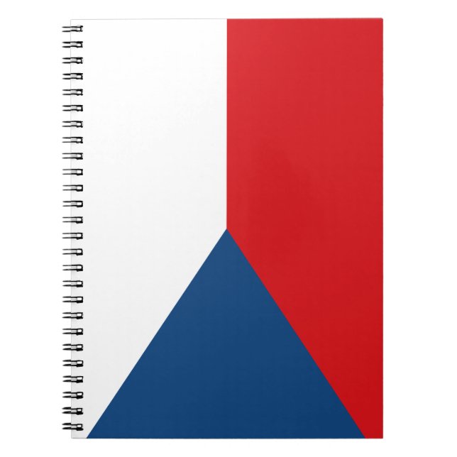 Tschechische Flagge Notizblock (Vorderseite)