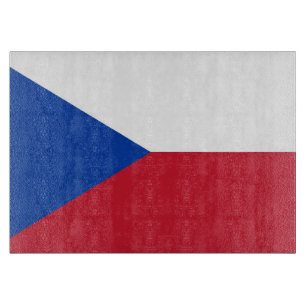 Tschechische Flagge Schneidebrett