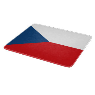 Tschechische Flagge Schneidebrett