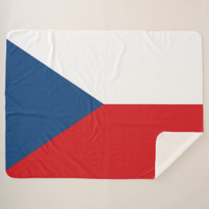Tschechische Flagge Sherpadecke