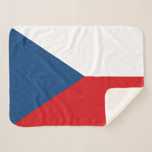 Tschechische Flagge Sherpadecke