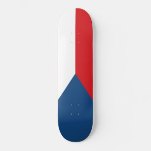 Tschechische Flagge Skateboard
