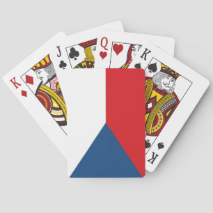 Tschechische Flagge Spielkarten