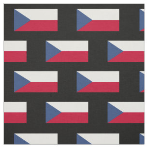 Tschechische Flagge Stoff