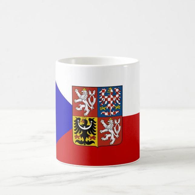 Tschechische Flagge Tasse (Mittel)