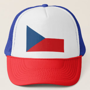 Tschechische Flagge Truckerkappe