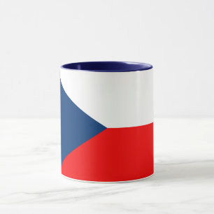 Tschechische Flaggenkombination Tasse